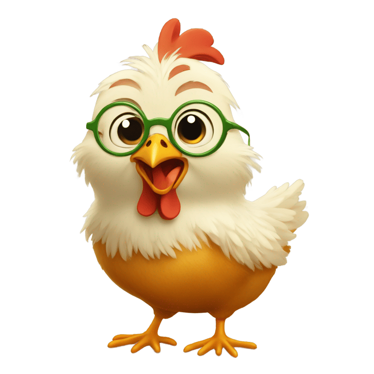 genmoji: Chicken little