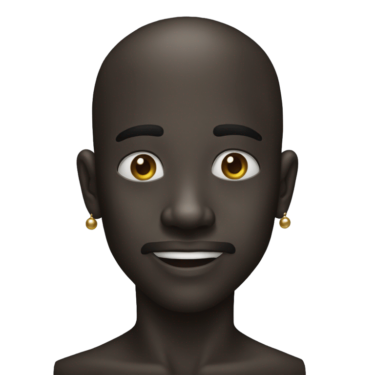 genmoji: One big black pearl