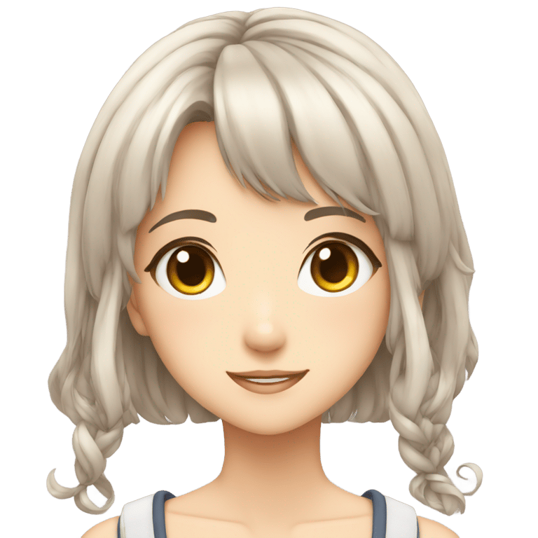 genmoji: anime girl