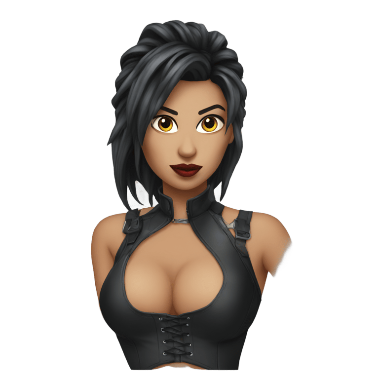 genmoji: hot dominatrix