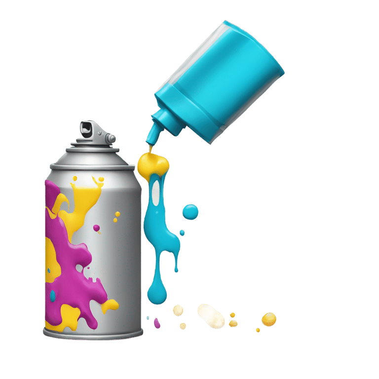 genmoji : Spray painting