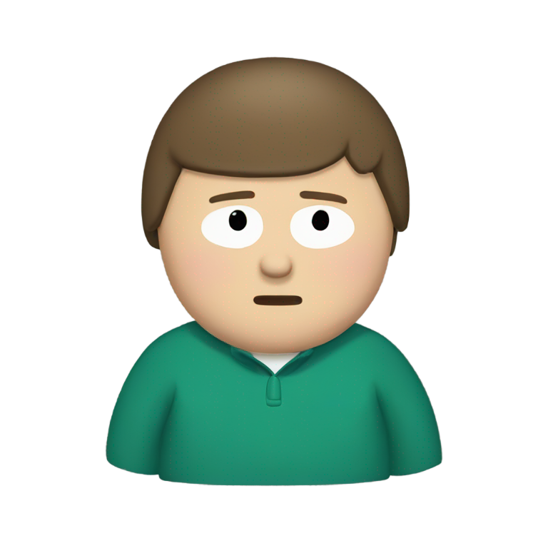 genmoji : Eric Cartman.