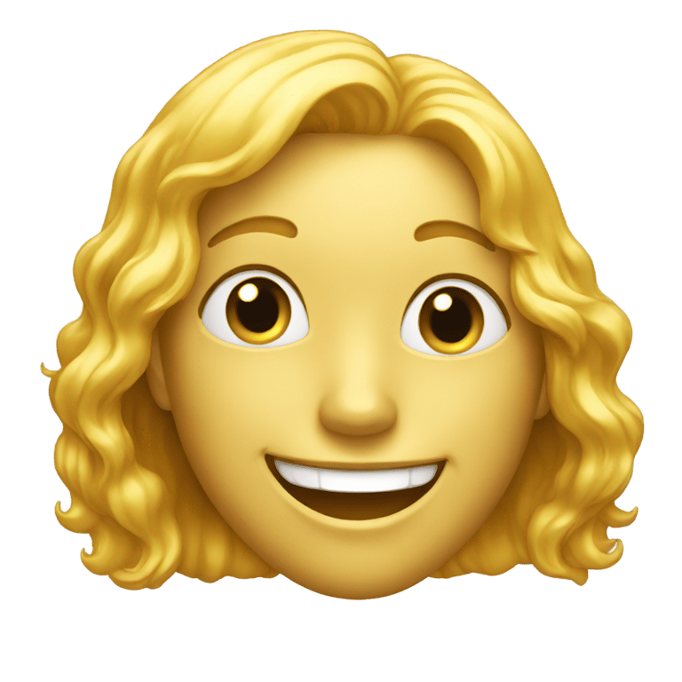 genmoji: Golden smile