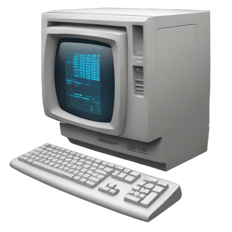 genmoji: computer with information system