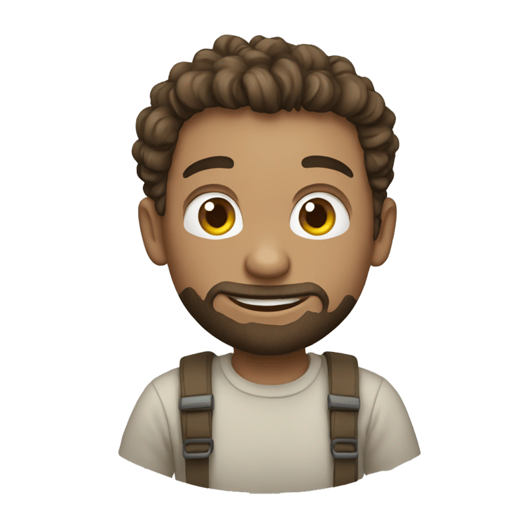 genmoji: guy with a bembel