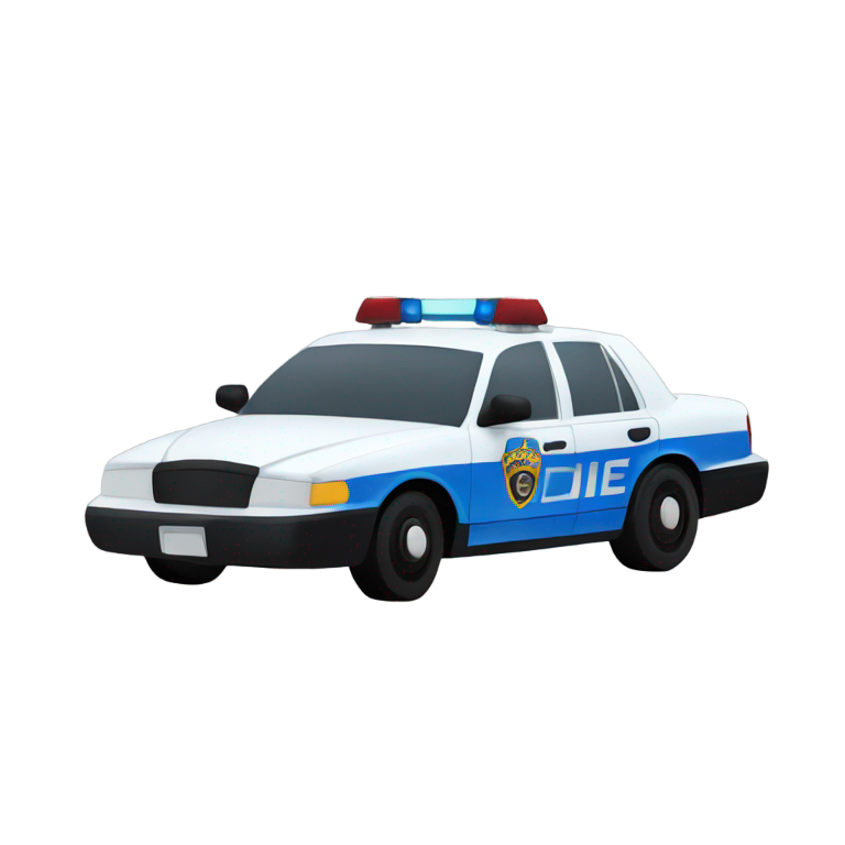 genmoji: Police car