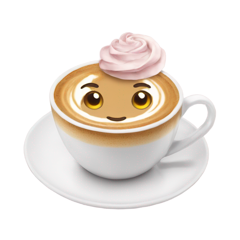genmoji: balerina capuccino