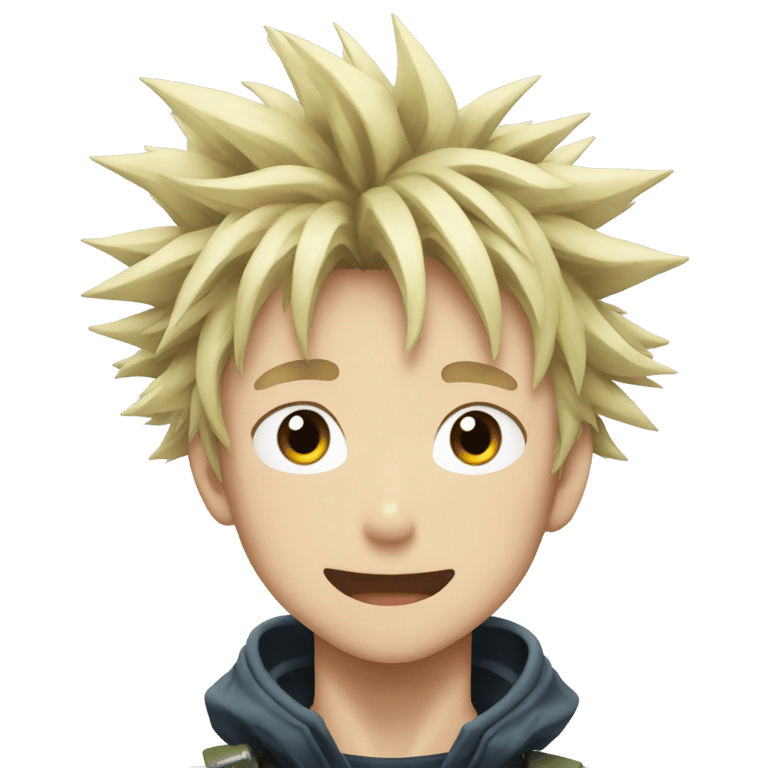 genmoji: Katsuki Bakugo