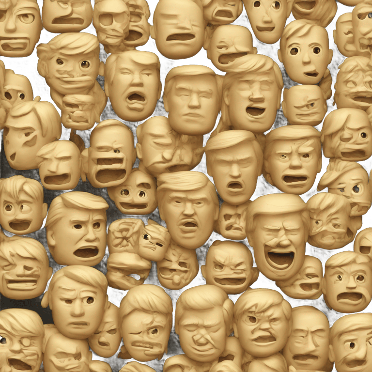 genmoji: sigma tiki head putin donald trump china poo virus