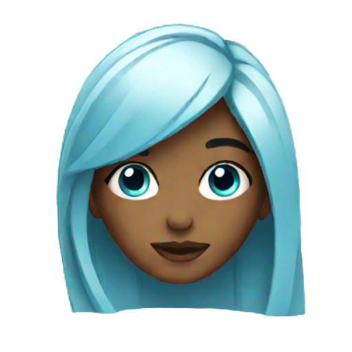 genmoji: beautiful girl