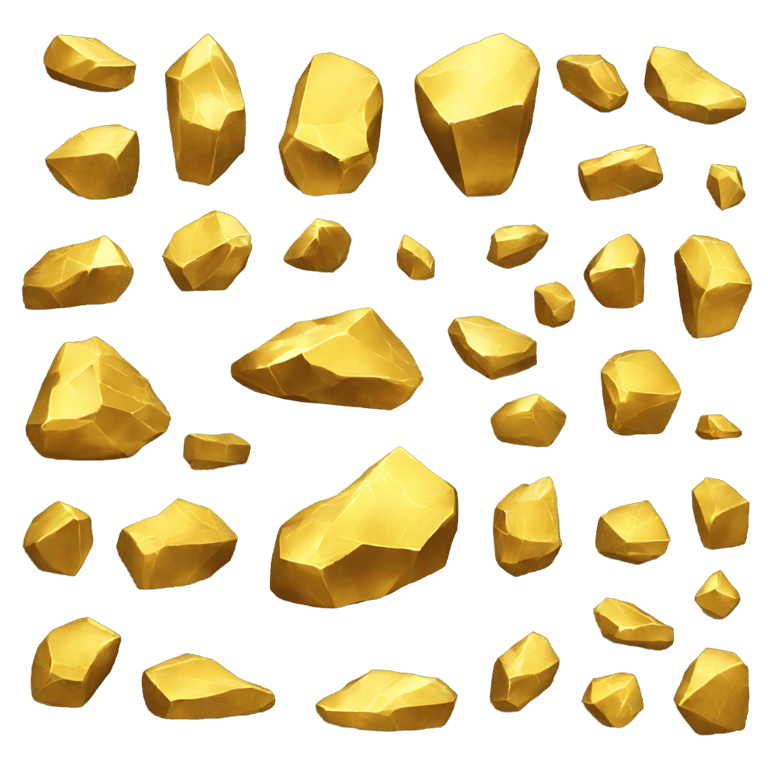 genmoji: Gold ore