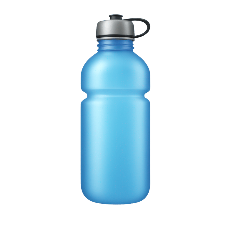 genmoji: Water bottle