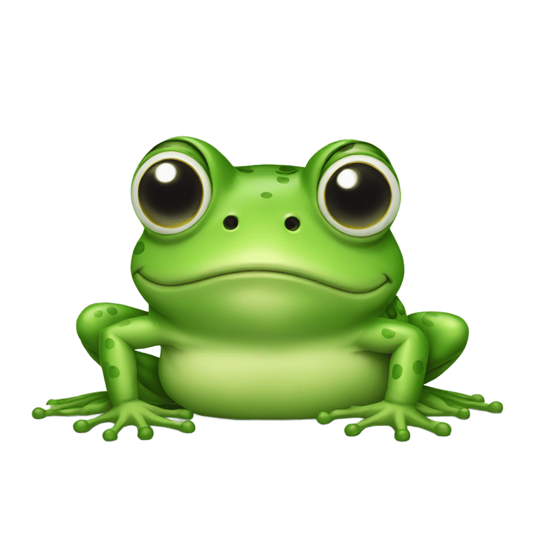 genmoji: frog