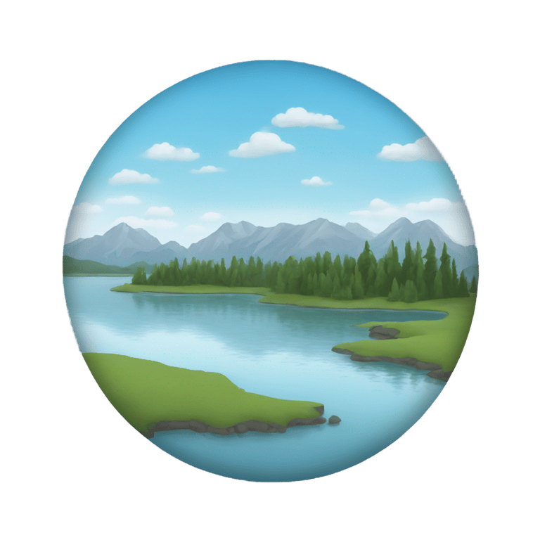 genmoji: chestermere lake in alberta