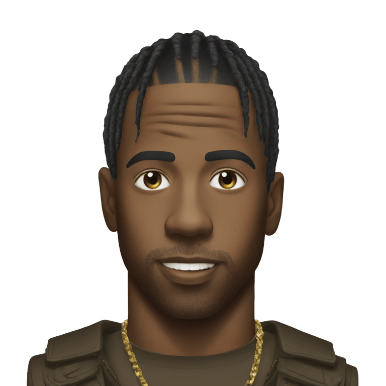 genmoji: travis scott