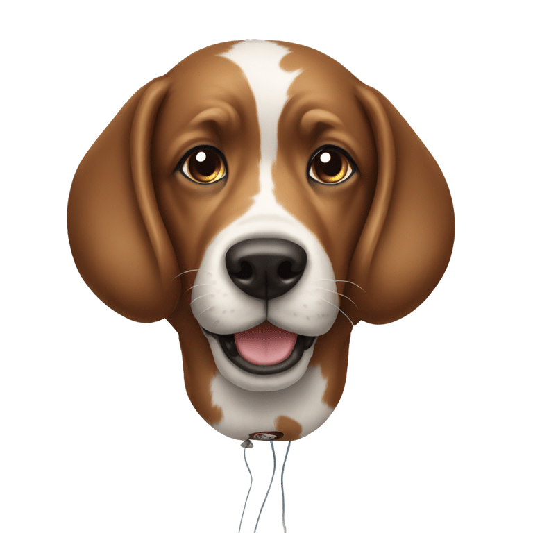 genmoji: Dog balloon