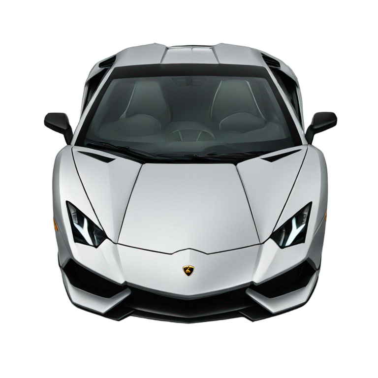 genmoji: Lamborghini car