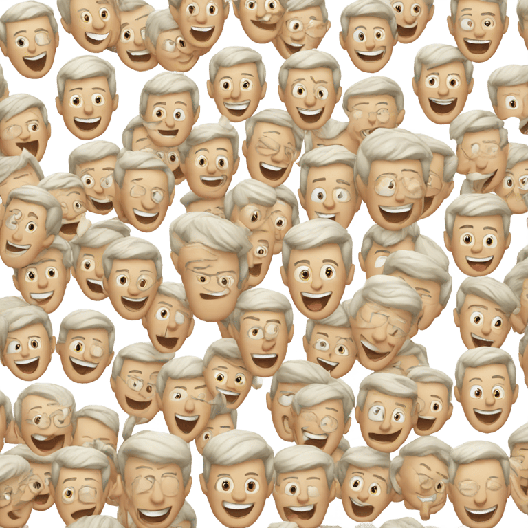 genmoji: tim cook laugh