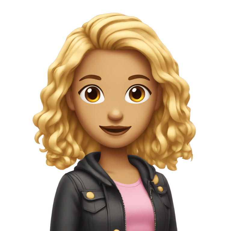 genmoji: Cool girl