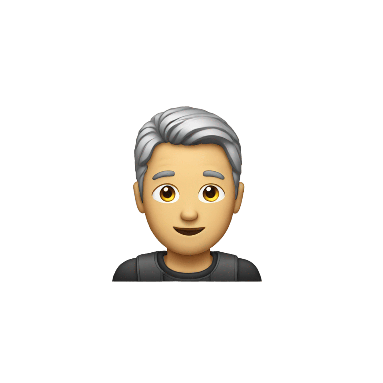 genmoji: Man with a From