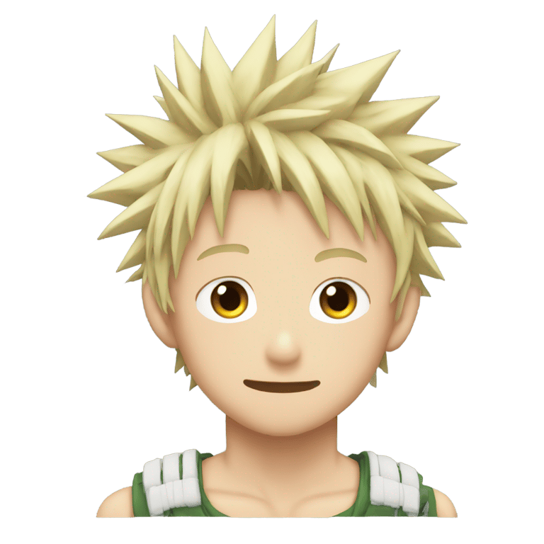 genmoji: Katsuki Bakugo