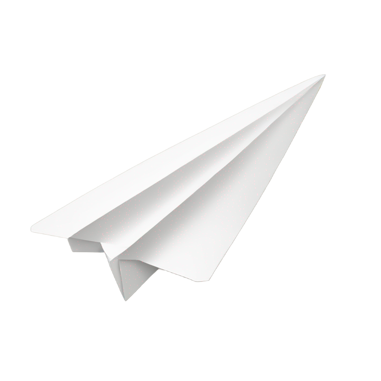 genmoji: paper airplane