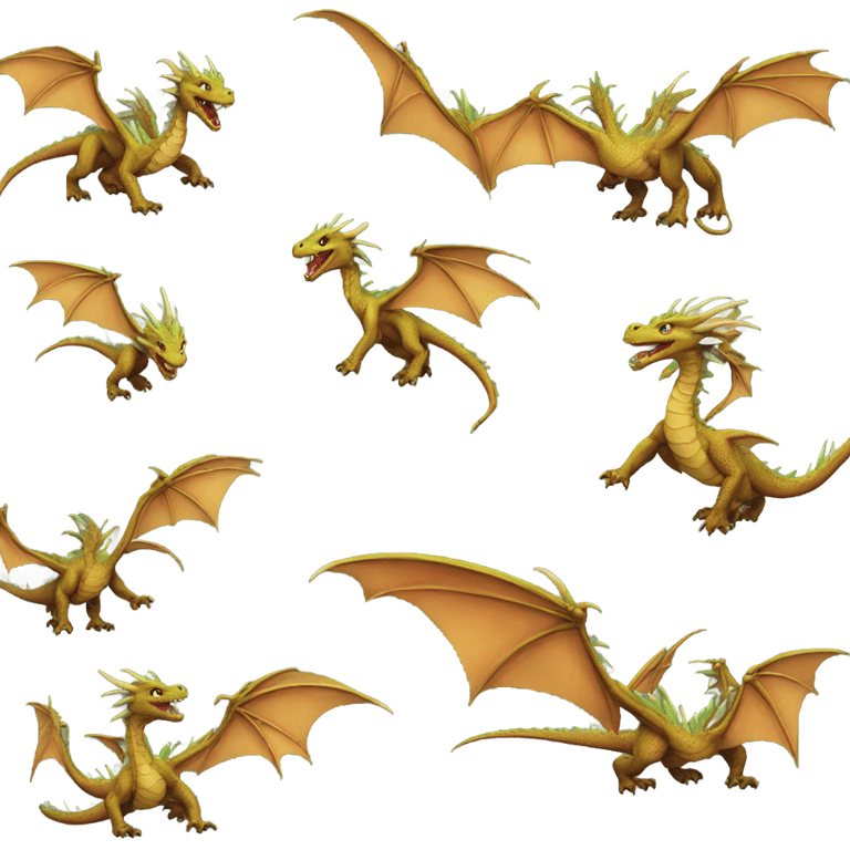 genmoji: Dragons