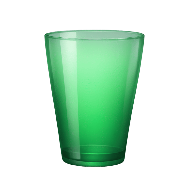 genmoji: Green glass