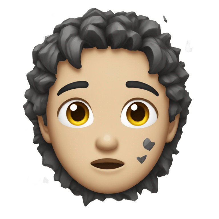 genmoji: Shattered heart