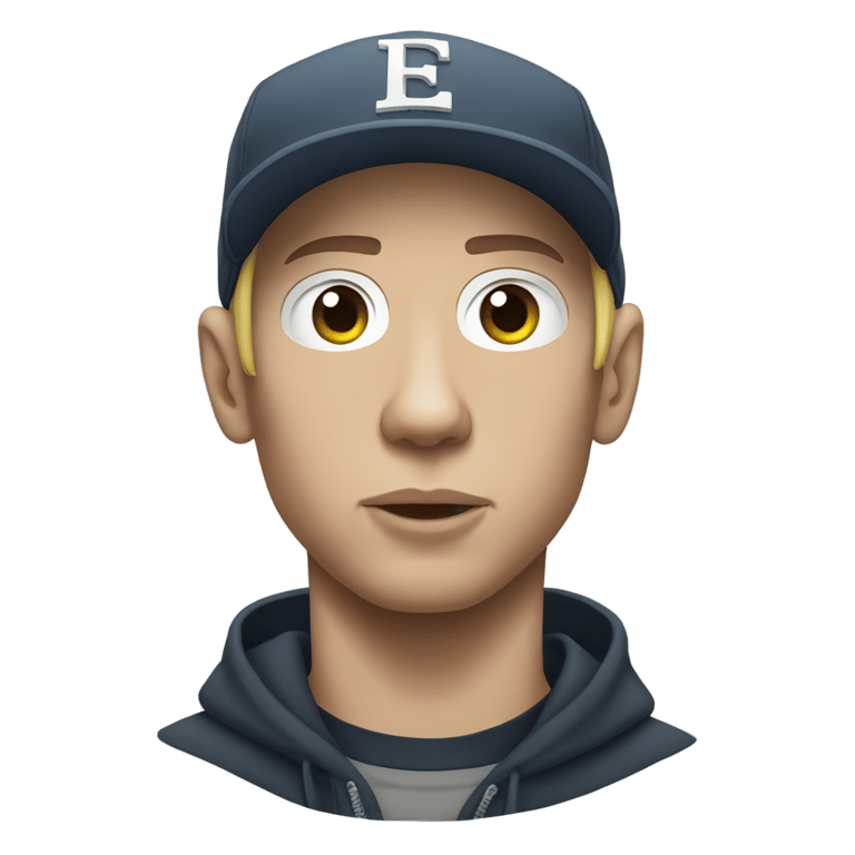 genmoji: Eminem the rapper