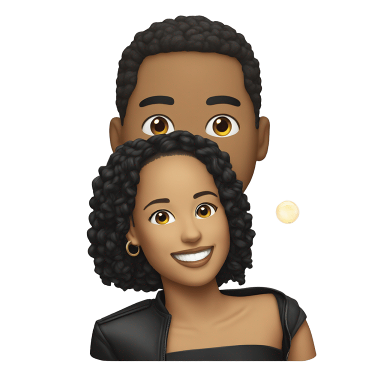 genmoji: Saturn and Alicia Keys