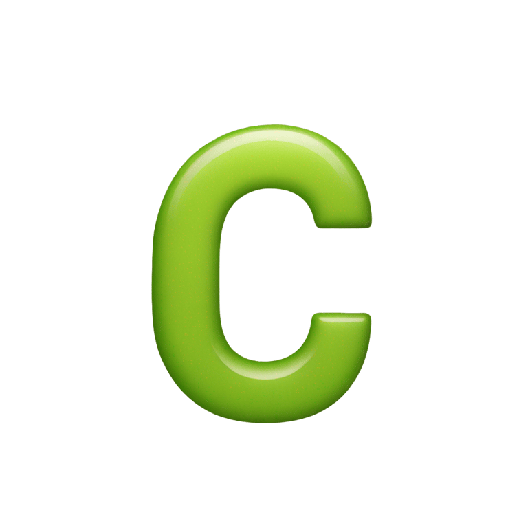 genmoji: Letter c