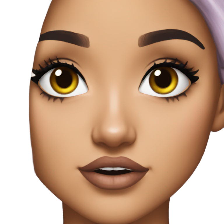 genmoji : Ariana Grande lève les yeux au ciel