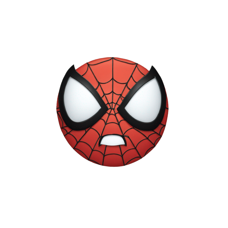 genmoji: A spider man face