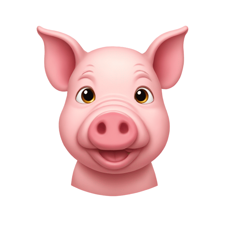 genmoji: pig