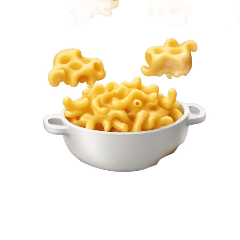 genmoji: mac & cheese