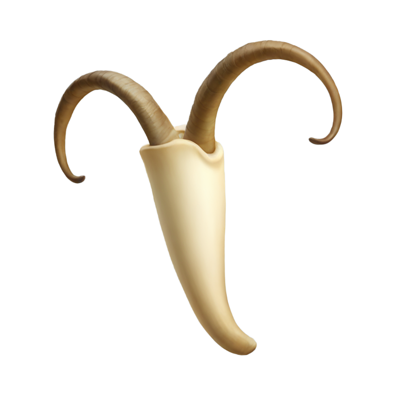 genmoji: Goat Horn