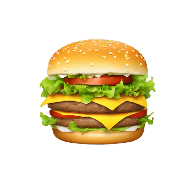 genmoji：带笑脸的汉堡