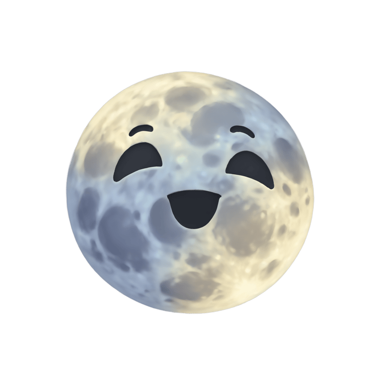 genmoji: Cheesy Moon