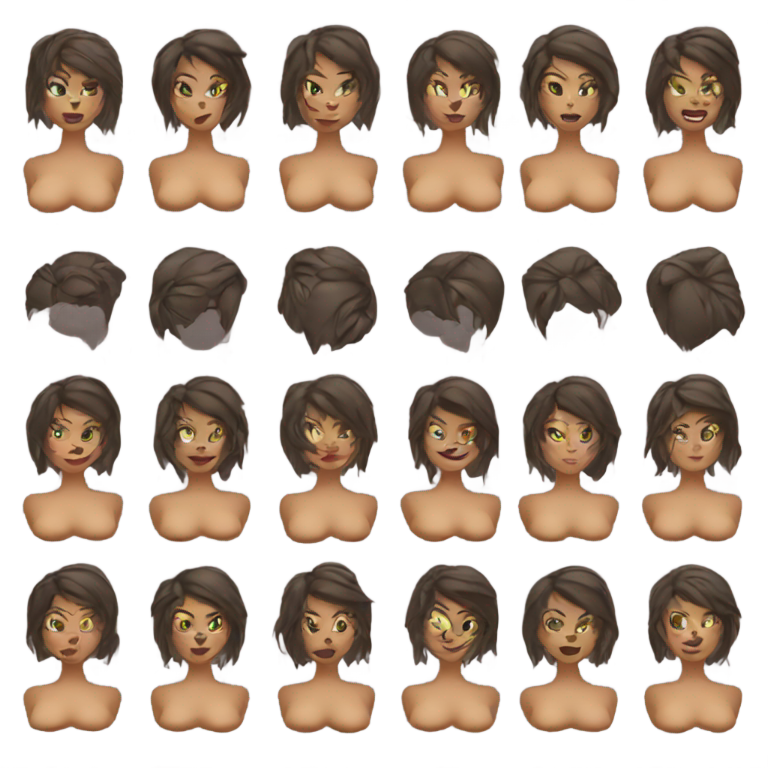 genmoji: nude dominatrix