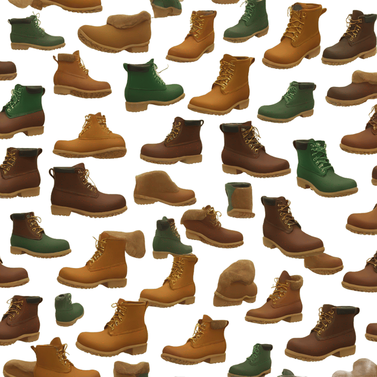 genmoji: Ll bean boots