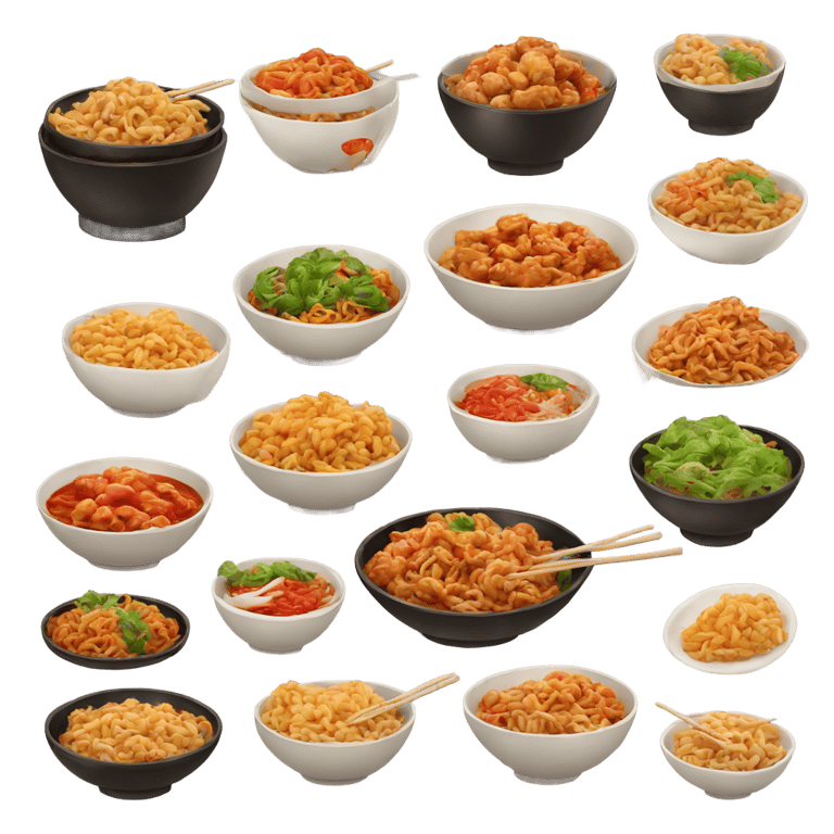 絵文字：Chinese food