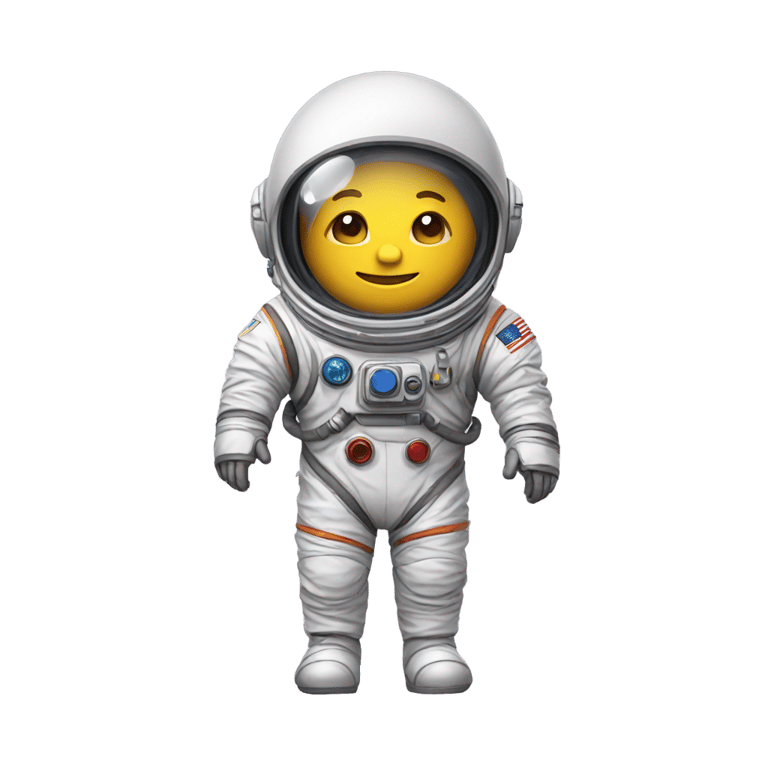 genmoji: A Person In A Space Suit