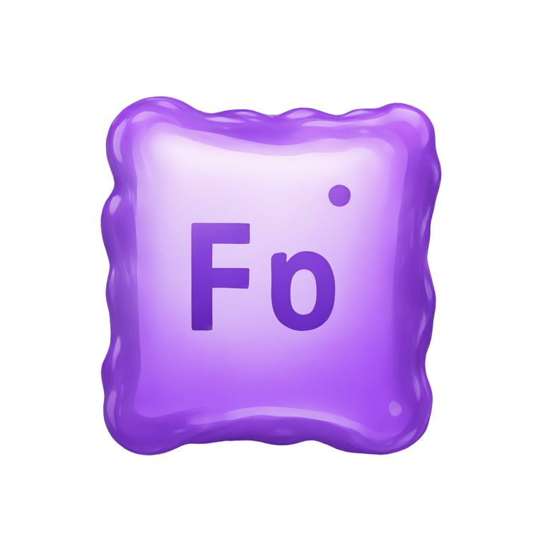 genmoji: Fluorine element