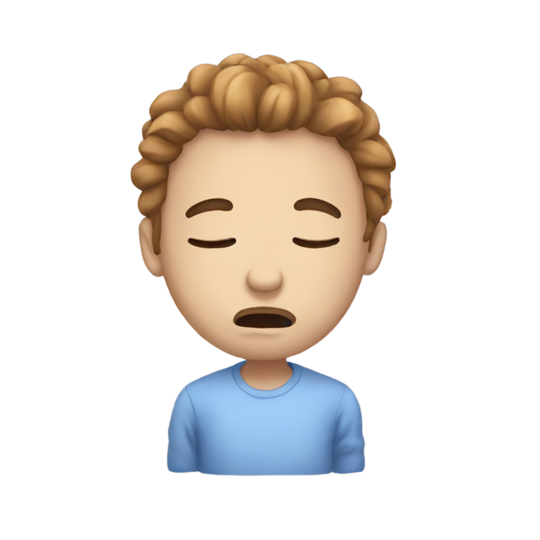 genmoji：丑陋的睡眠