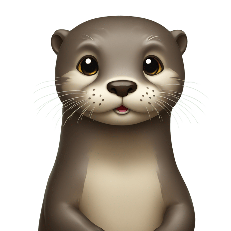 genmoji : Selfish otter