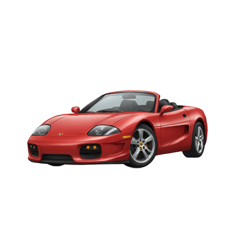 genmoji: sports car