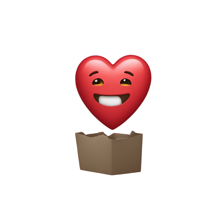 genmoji : Un emoji cœur d'ami mais secrètement amoureux