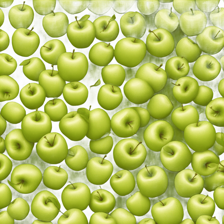 genmoji: Golden delicious apple