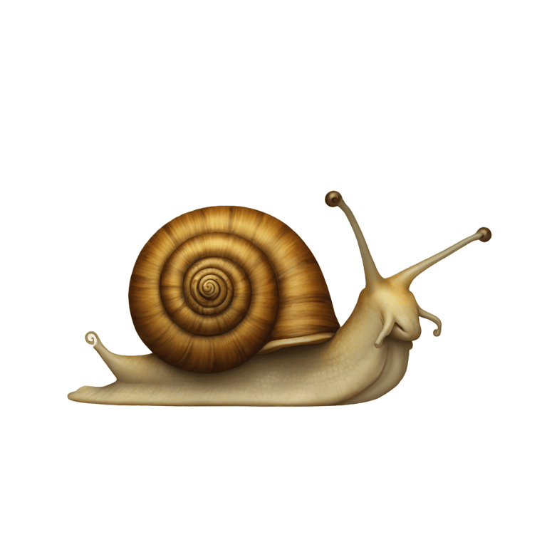 genmoji: Manuscript Snail